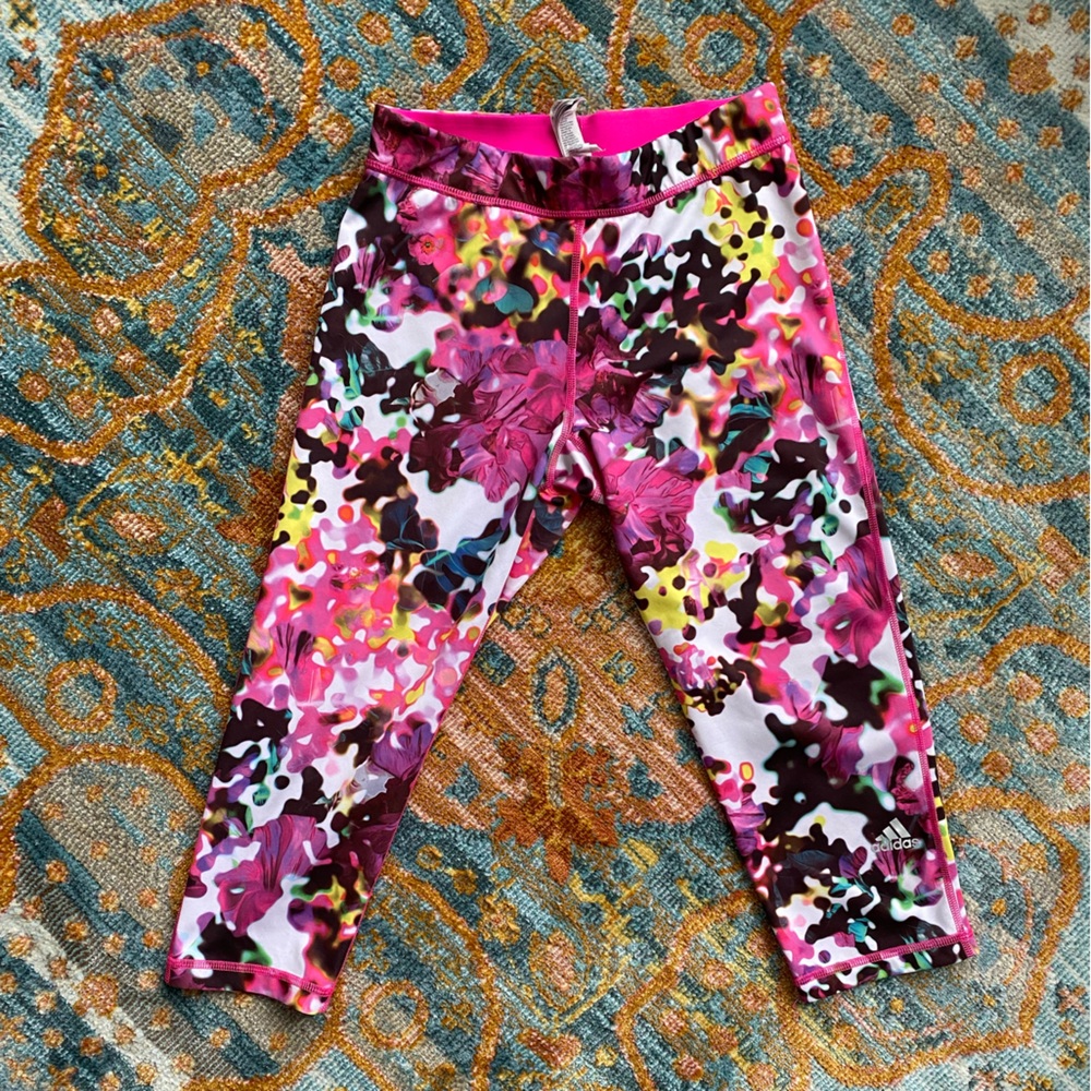adidas crop leggings